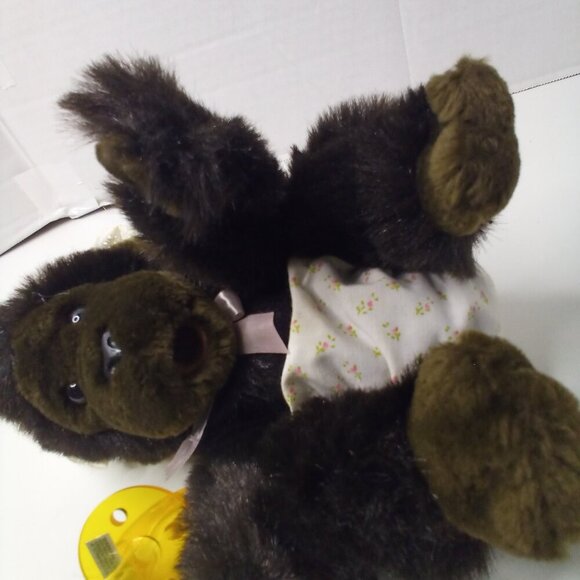 Dakin Gorilla Plush With Pacifier Vintage 1983 Stuffed Animal 8" - Picture 9 of 14